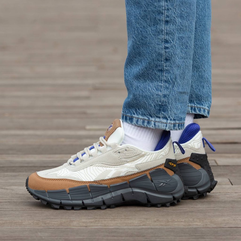 Reebok Zig Kinetica Beige Brown