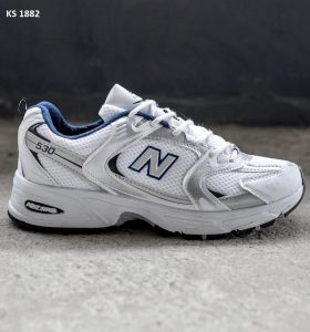 Кросівки New Balance 530 abzorb White Blue (білі)