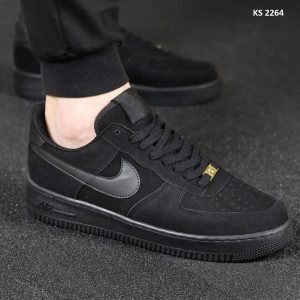Кросівки Nike Air Force Low Black (чорні)