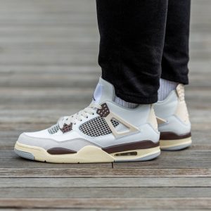 Air Jordan Retro 4 Ma Maniere Beige Brown