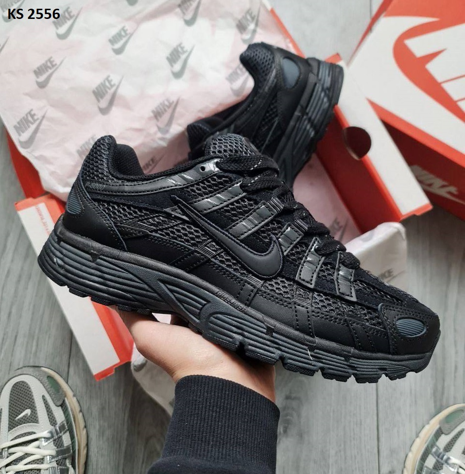 Кросівки Nike P-6000 Total Black (чорні)