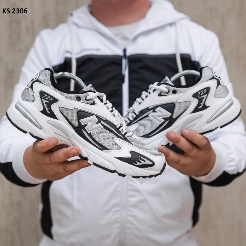 Кросівки New Balance 725 White Gray (біло/сірі)