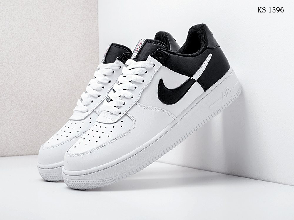 Nike Air Force 1 Low NBA (чорно/білі)