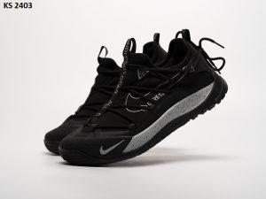 Кросівки Nike ACG Art Terra Antarktik Low Black Gray (чорно/сірі)