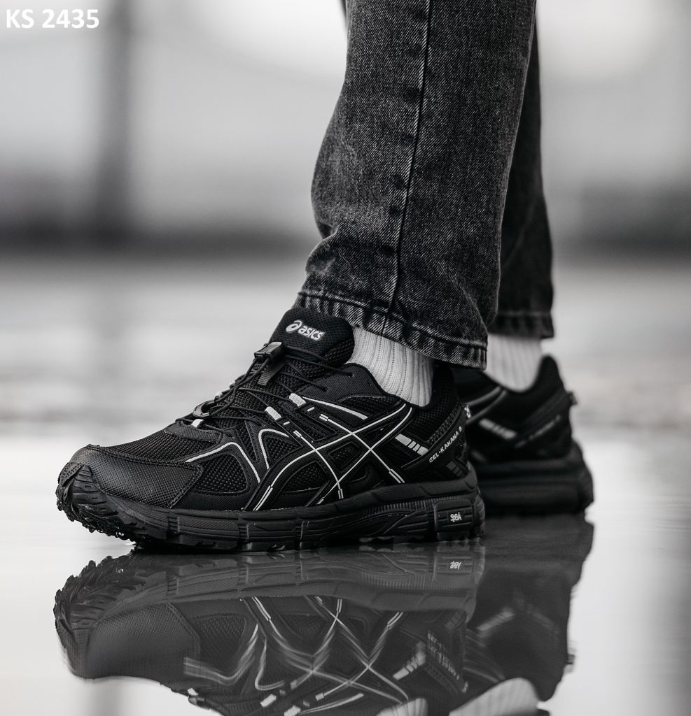 Кросівки Asics Gel-Kahana 8 Black ТЕРМО (чорні)