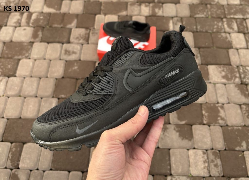 Кросівки Nike Air Max 90 Black Cheap (чорні)