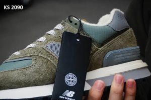 New Balance 574 Stone Island + фірмовий коробок Stone Island