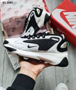 Кросівки Nike Air Zoom 2K White black (чорно/білі)