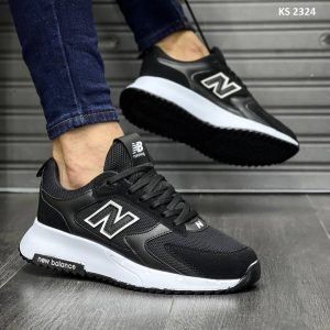 Кросівки New Balance Black White (чорно/білі)
