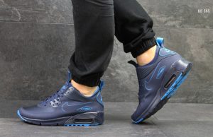 Кросівки Nike Air Max 90 Ultra Mid Blue (сині)