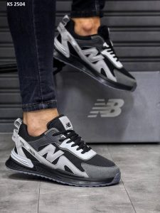 Кросівки New Balance Running Black Gray (чорно/сірі)