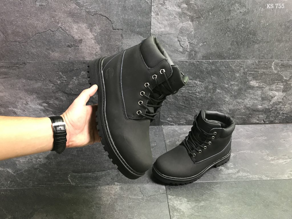 Timberland (чорні) ЗИМА