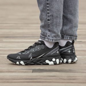 Nike React Vision Black White