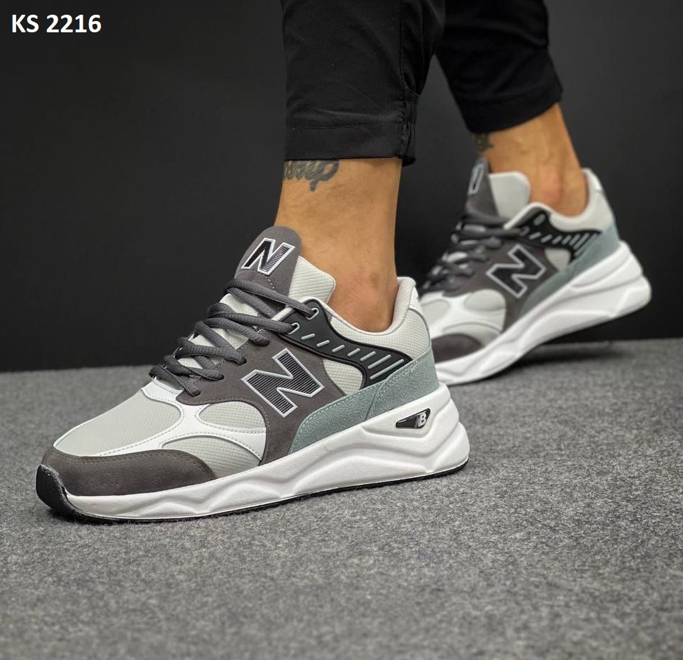 Кросівки New Balance Turquoise Gray (сірі)