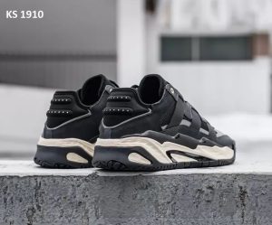 Кросівки Adidas Niteball Black (чорно/білі)