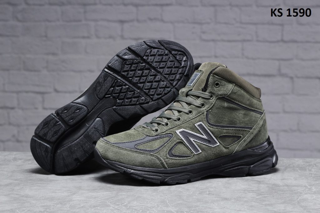 Кросівки New Balance 990 Greens (зелені) ЗИМА