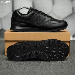 Кросівки New Balance 574 Black (чорні)