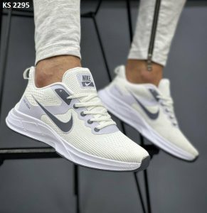 Кросівки Nike Air Zoom White Gray (білі)