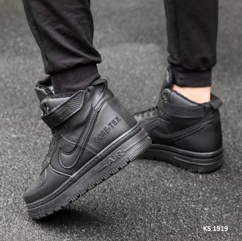 Кросівки Nike Lunar Winter Black (чорні) ЗИМА