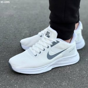 Кросівки Nike Air Zoom White Gray (білі)