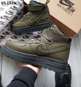 Nike Lunar Winter (зелено/чорні) ЗИМА