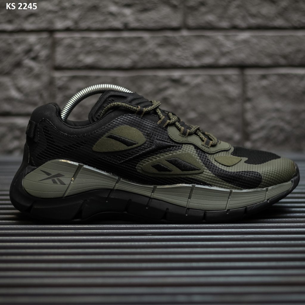 Кросівки Reebok Zig Kinetica II Green Black (зелені)
