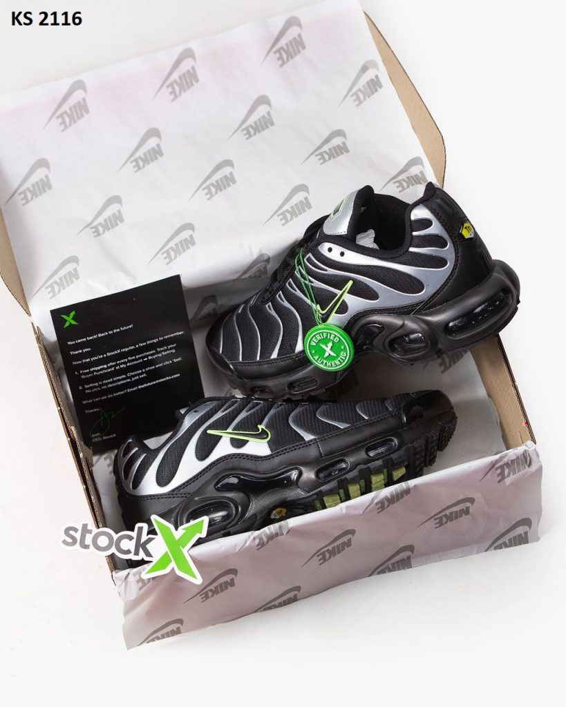 Кросівки Nike Air Max TN Plus Black Green (чорно/зелені),