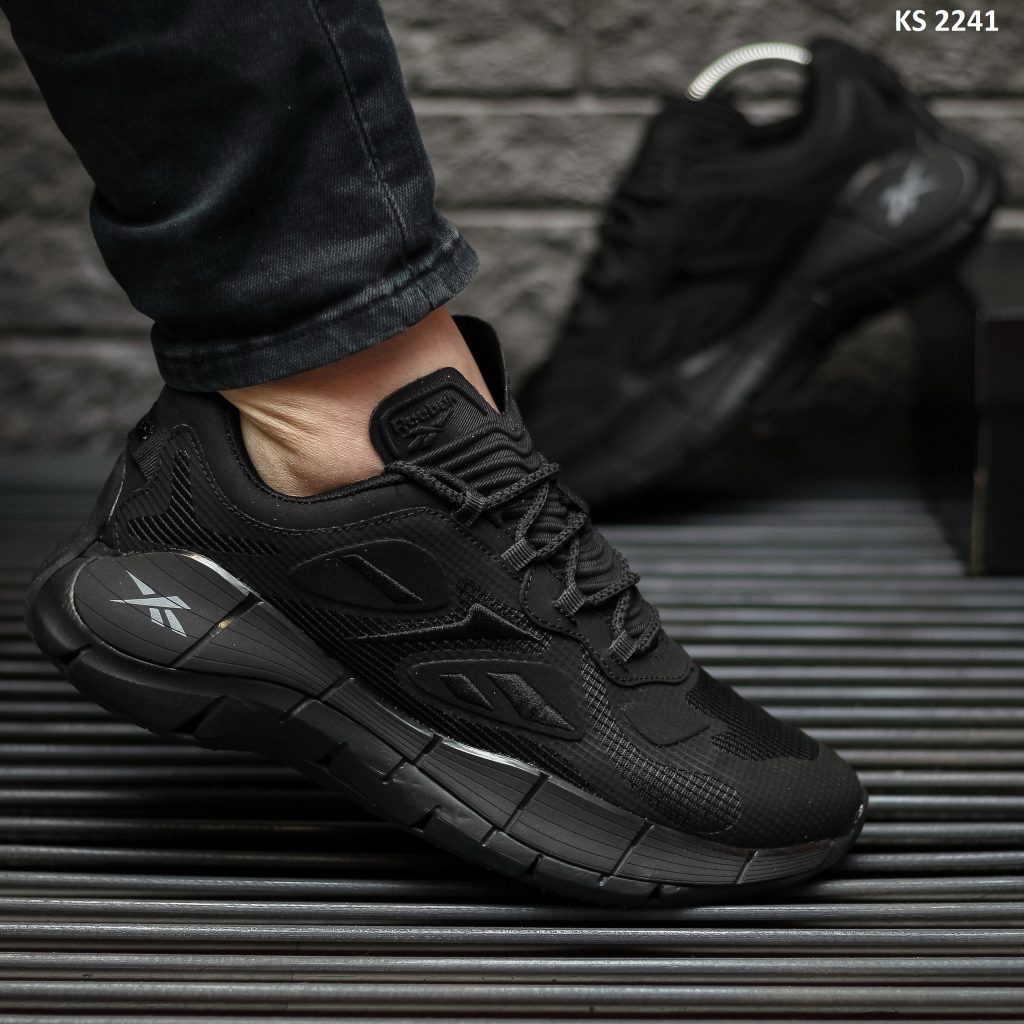 Кросівки Reebok Zig Kinetica II Black (чорні)