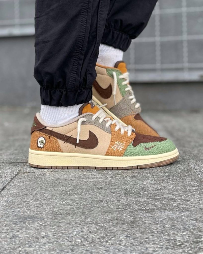 Nike Zion Williamson x Air Jordan 1 Retro Low OG Voodoo