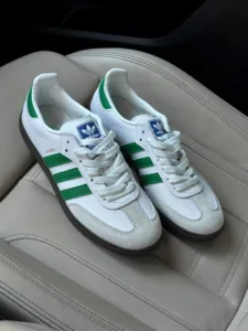 Adidas Samba White Green