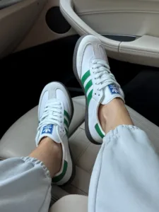 Adidas Samba White Green