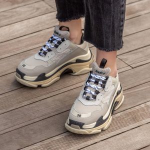Balenciaga Triple S Beige Black