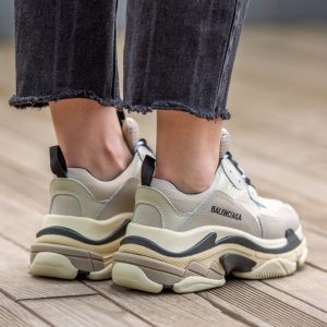 Balenciaga Triple S Beige Black