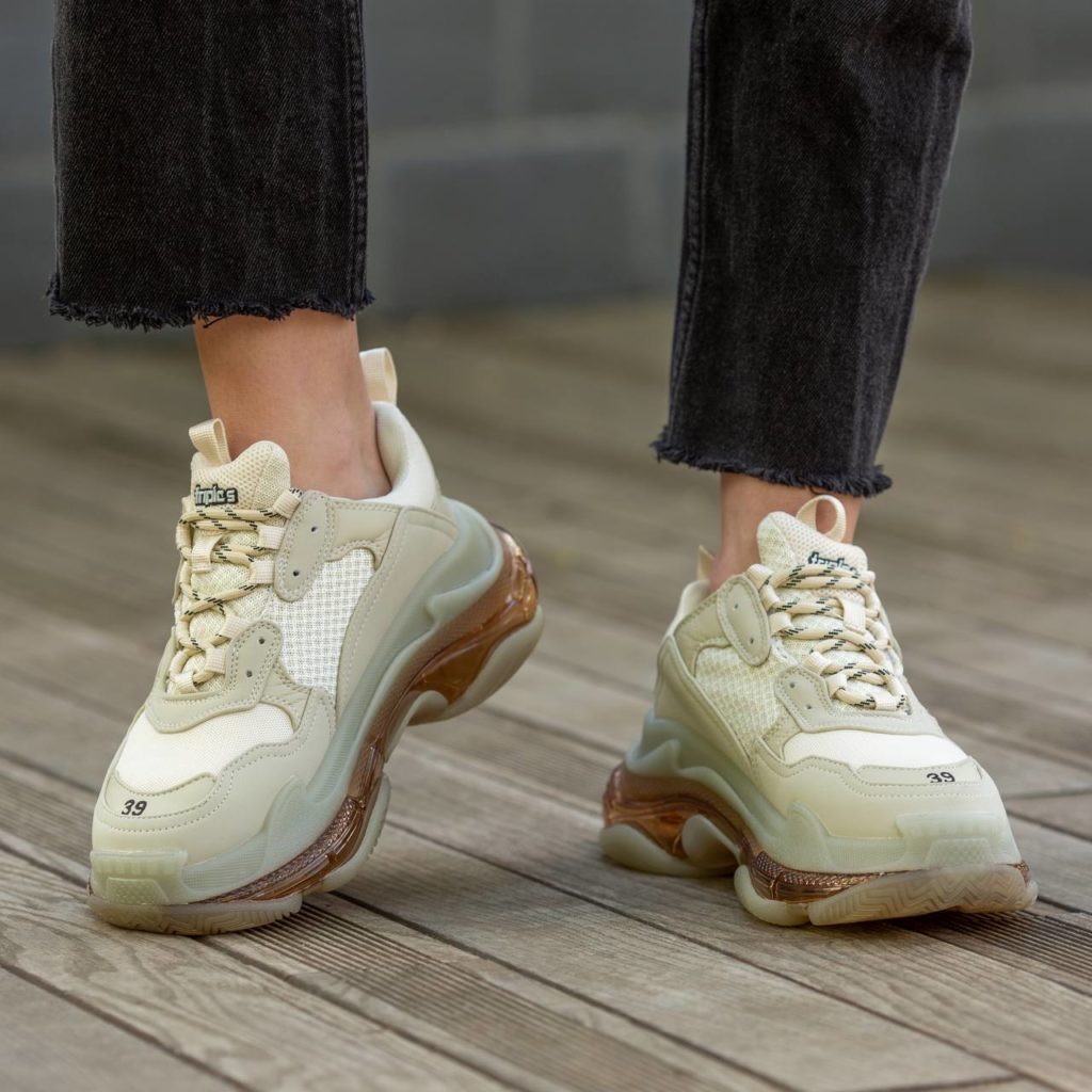 Balenciaga Triple S Dark Beige