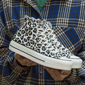 Converse Chuck Taylor All Star Lift Hi Leopard