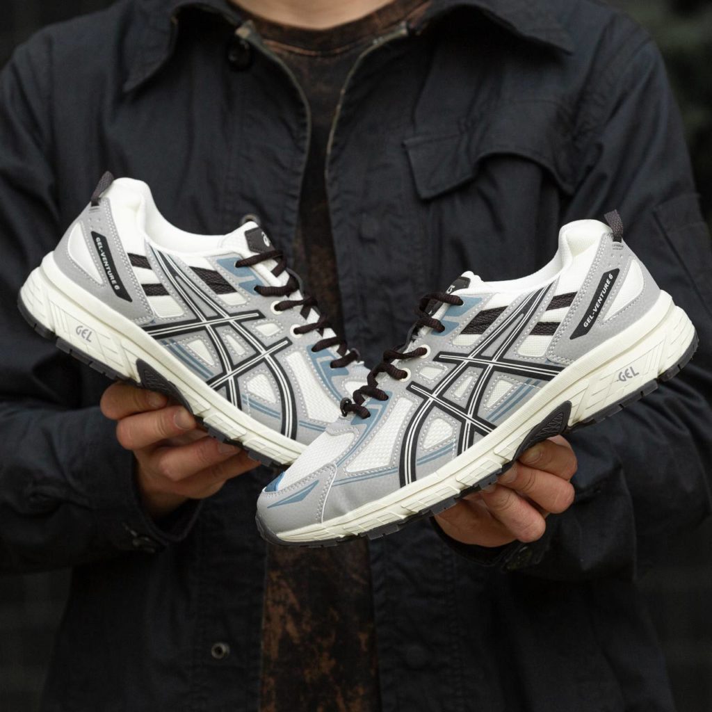 Asics Gel Venture 6 White Grey