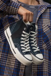 “Converse Chuck Taylor Vintage 70 Plus hi BlackWhite		“