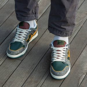 Bape SK8 STA Haki Brown