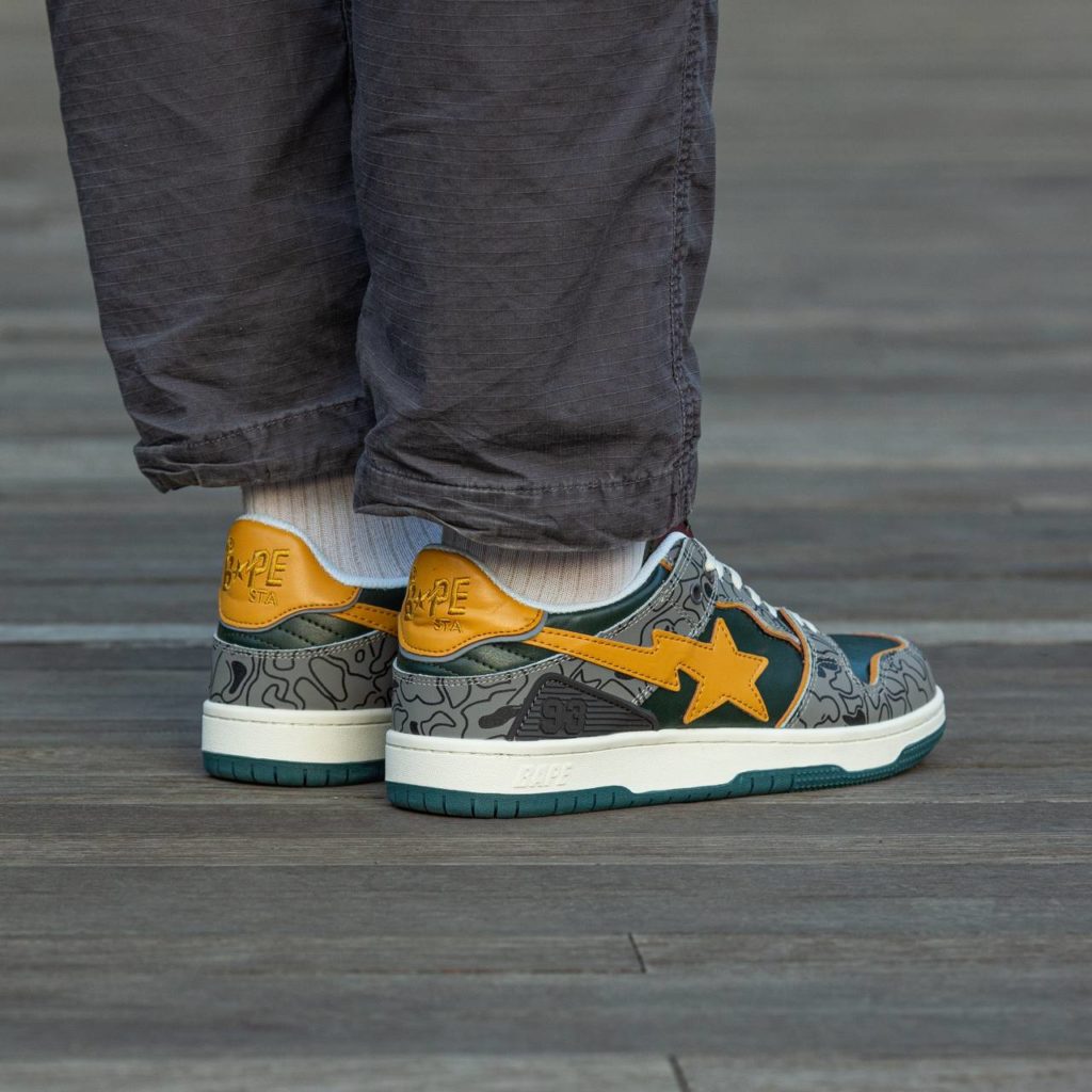 Bape SK8 STA Haki Brown