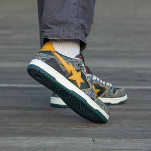 Bape SK8 STA Haki Brown