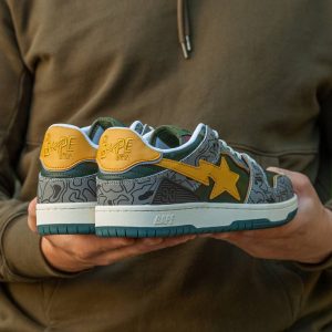 Bape SK8 STA Haki Brown