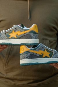 Bape SK8 STA Haki Brown