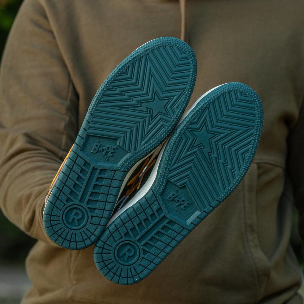 Bape SK8 STA Haki Brown