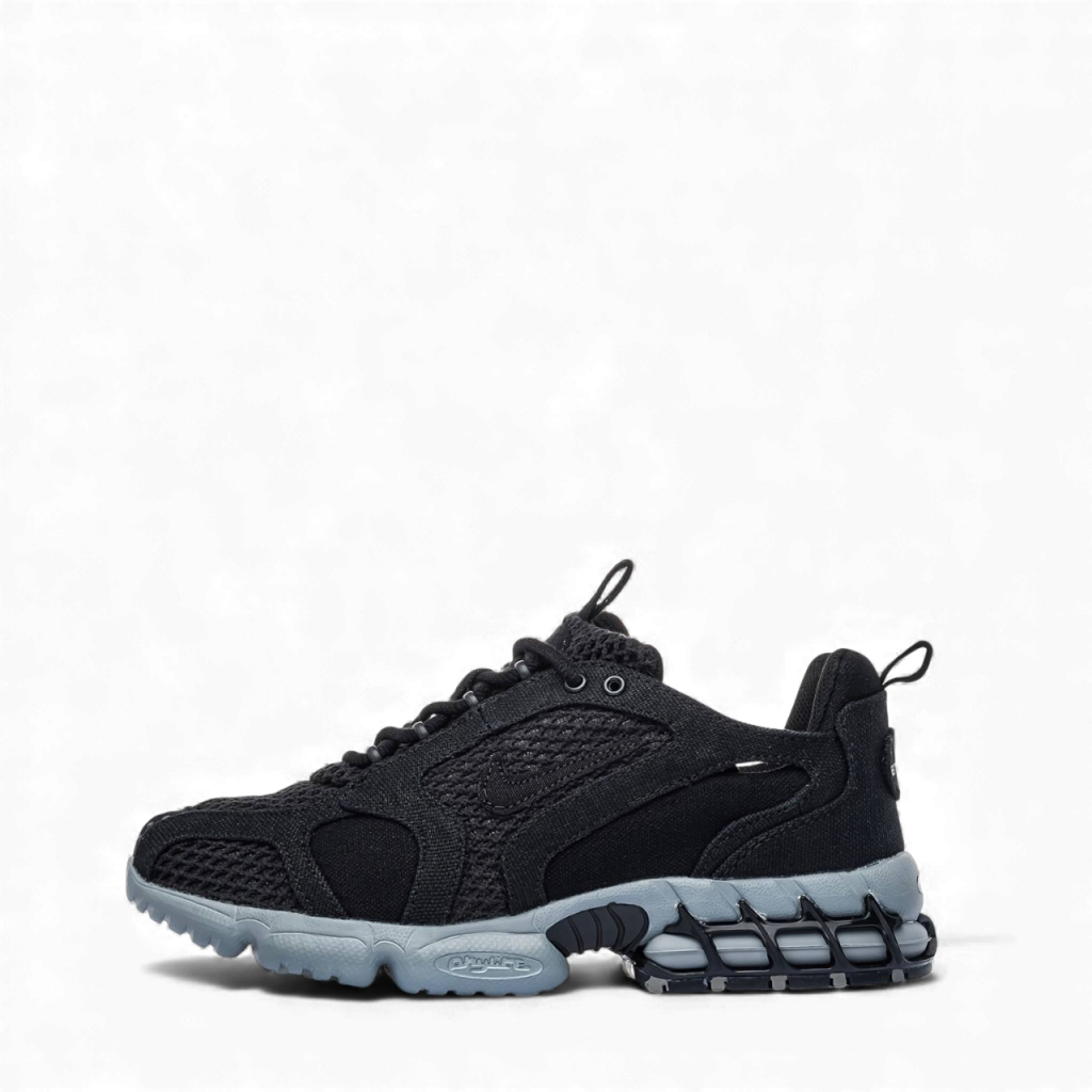 Nike Air Zoom Spiridon 2 Caged Stussy Black