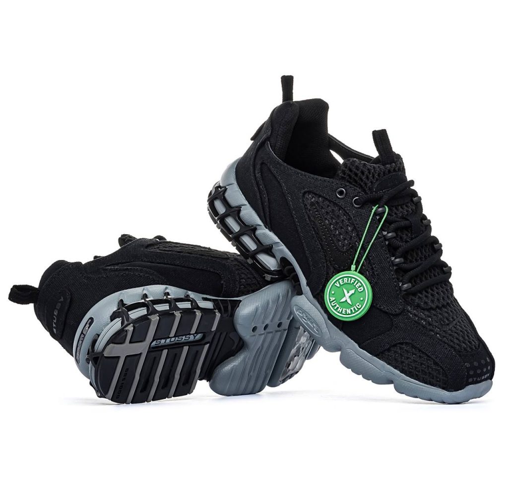 Nike Air Zoom Spiridon 2 Caged Stussy Black