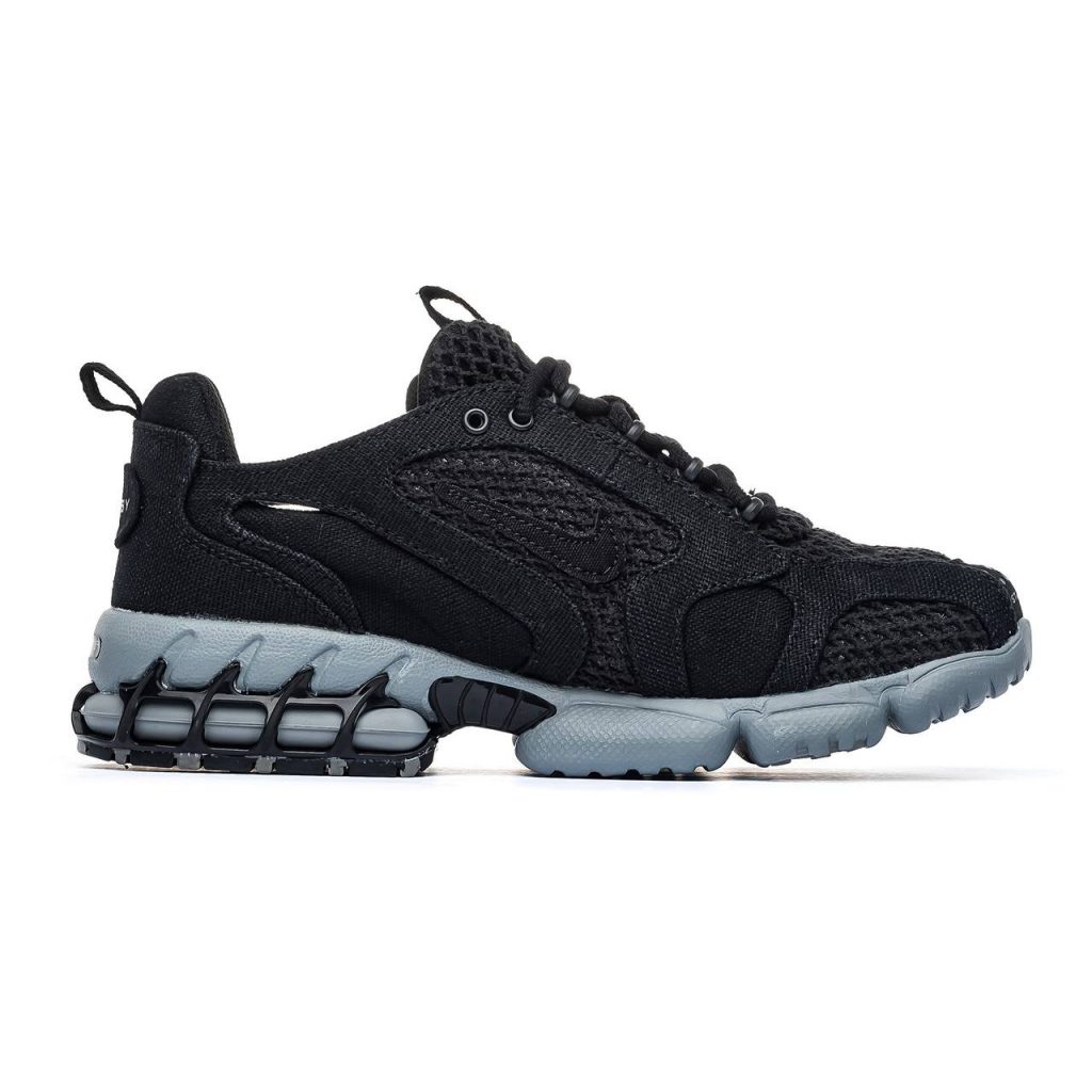 Nike Air Zoom Spiridon 2 Caged Stussy Black