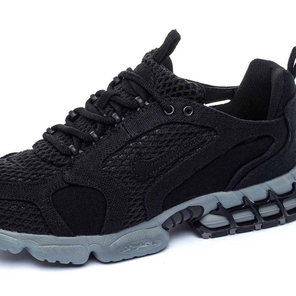 Nike Air Zoom Spiridon 2 Caged Stussy Black