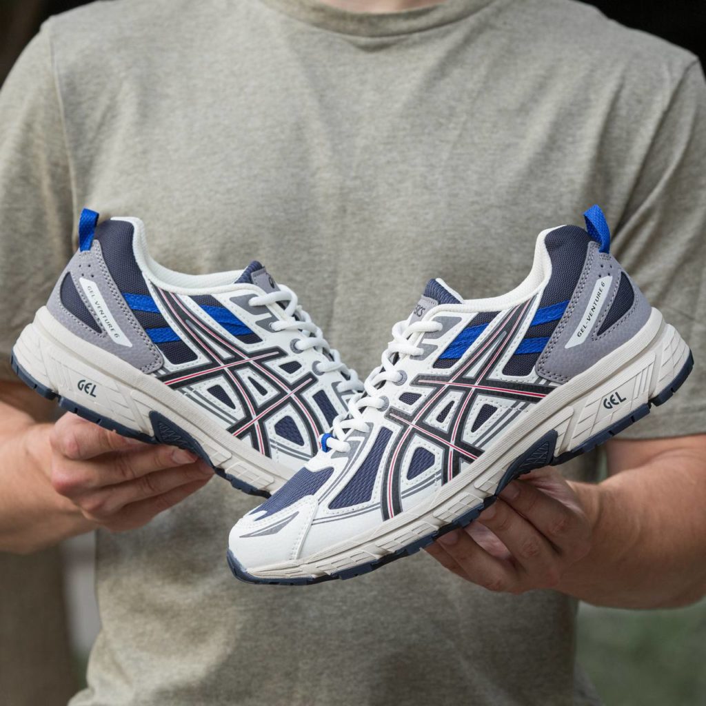 Asics Gel-Venture 6 White Blue