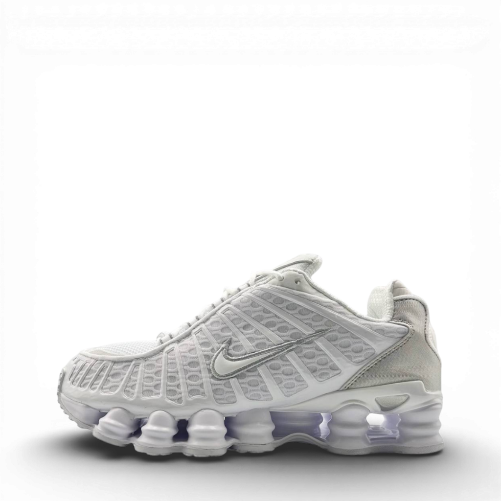 Nike Shox TL White Silver