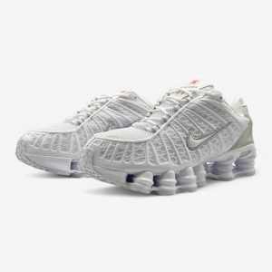 Nike Shox TL White Silver